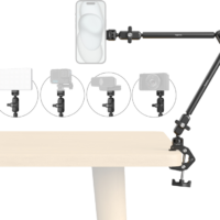 SmallRig 5626 Desktop Magic Arm with Crab-Clamp Kit -camera tripod