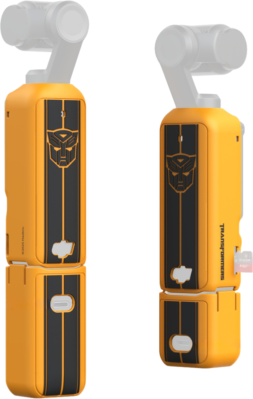 SmallRig 5114 Silicone Case Kit for DJI Osmo Pocket 3 -Basic Bumblebee Edition