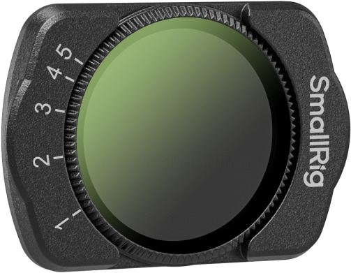 SmallRig 5831 Attachable ND2-ND32 Filter for DJI Osmo Pocket 3 gray filter