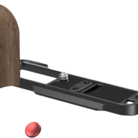 800q-02_135074 SmallRig 5666 L-Shaped Mount Plate with Wooden Handle Fujifilm X-T30/II/III musta