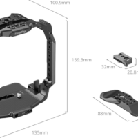 SmallRig 5810 Cage for Canon EOS C80 –kehikko