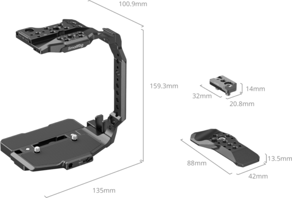 SmallRig 5810 Cage for Canon EOS C80 –kehikko