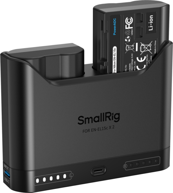 SmallRig 5486 Turbo Charging Kit for EN-EL15c Camera Batteries