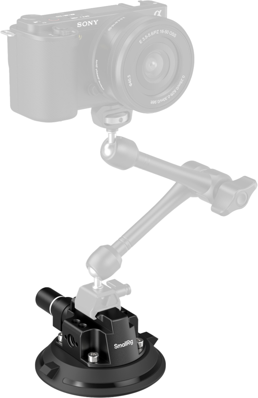 SmallRig 4122 Suction Cup 4" with Camera Mount –imukuppikiinnike