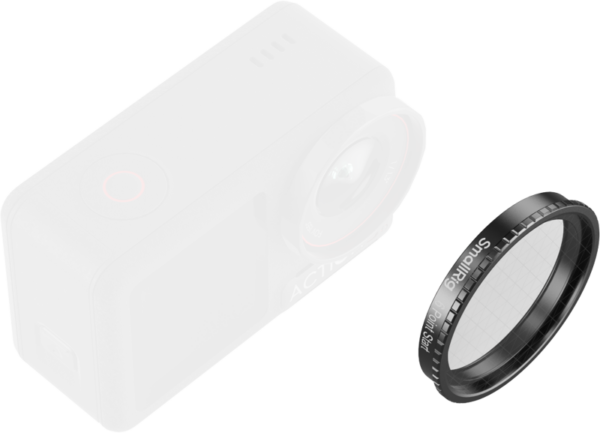 SmallRig 5839 Attachable Star-Cross Filter for DJI Osmo Action 5 Pro/4 sounder