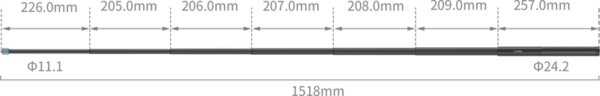 SmallRig 5270 Selfie Stick for Action Cameras 150 cm selfie stick
