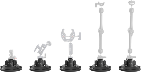 SmallRig 4122 Suction Cup 4" with Camera Mount –imukuppikiinnike