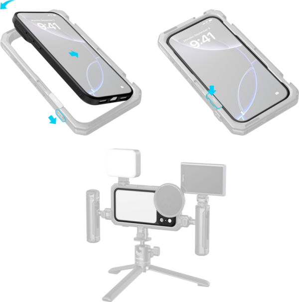 SmallRig 5790 FilMov Photography Bumper Case iPhone 17 Pro –suojakuori