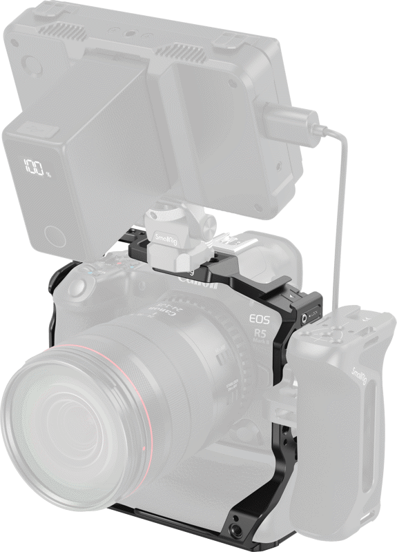 SmallRig 5623 Cage for Canon EOS R5 Mark II with Battery Grip -kehikko