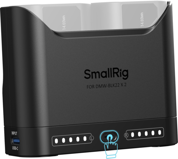 SmallRig 5492 Camera Battery Charger for DMW-BLK22