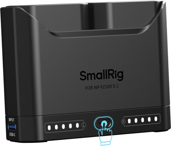 SmallRig 5483 Turbo Charging Kit for NP-FZ100 Camera Batteries