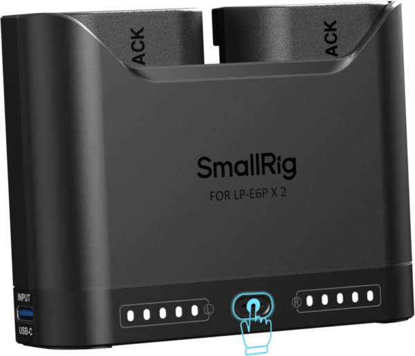 SmallRig 5484 Turbo Charging Kit for LP-E6NH Camera Batteries