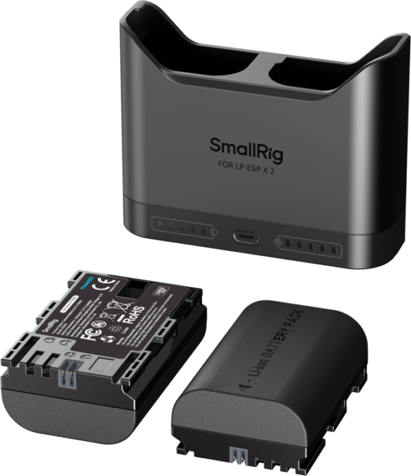 SmallRig 5484 Turbo Charging Kit for LP-E6NH Camera Batteries