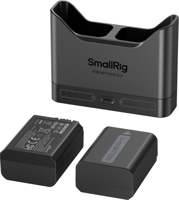 Smallrig 5488 Turbo Charging Kit for NP-FW50 Camera Batteries