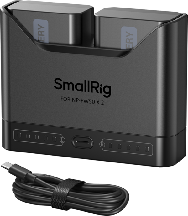 Smallrig 5488 Turbo Charging Kit for NP-FW50 Camera Batteries