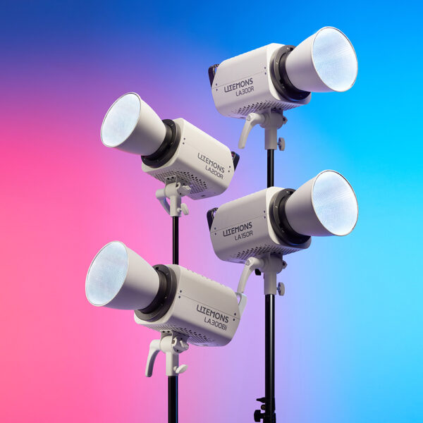 Godox Litemons LA300R RGB LED Video Light 2 Light Kit White