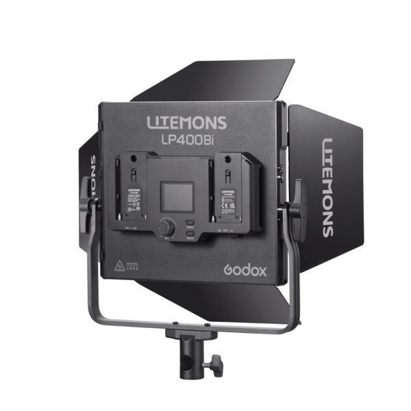 Godox Litemons LP400Bi Bi-Color LED Light Panel 3 Light Kit Musta