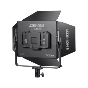 Godox Litemons LP600Bi Bi-Color LED Light Panel 3 Light Kit Black