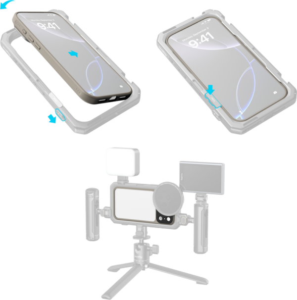 SmallRig 5791 FilMov Photography Case -iPhone 17 Pro grey