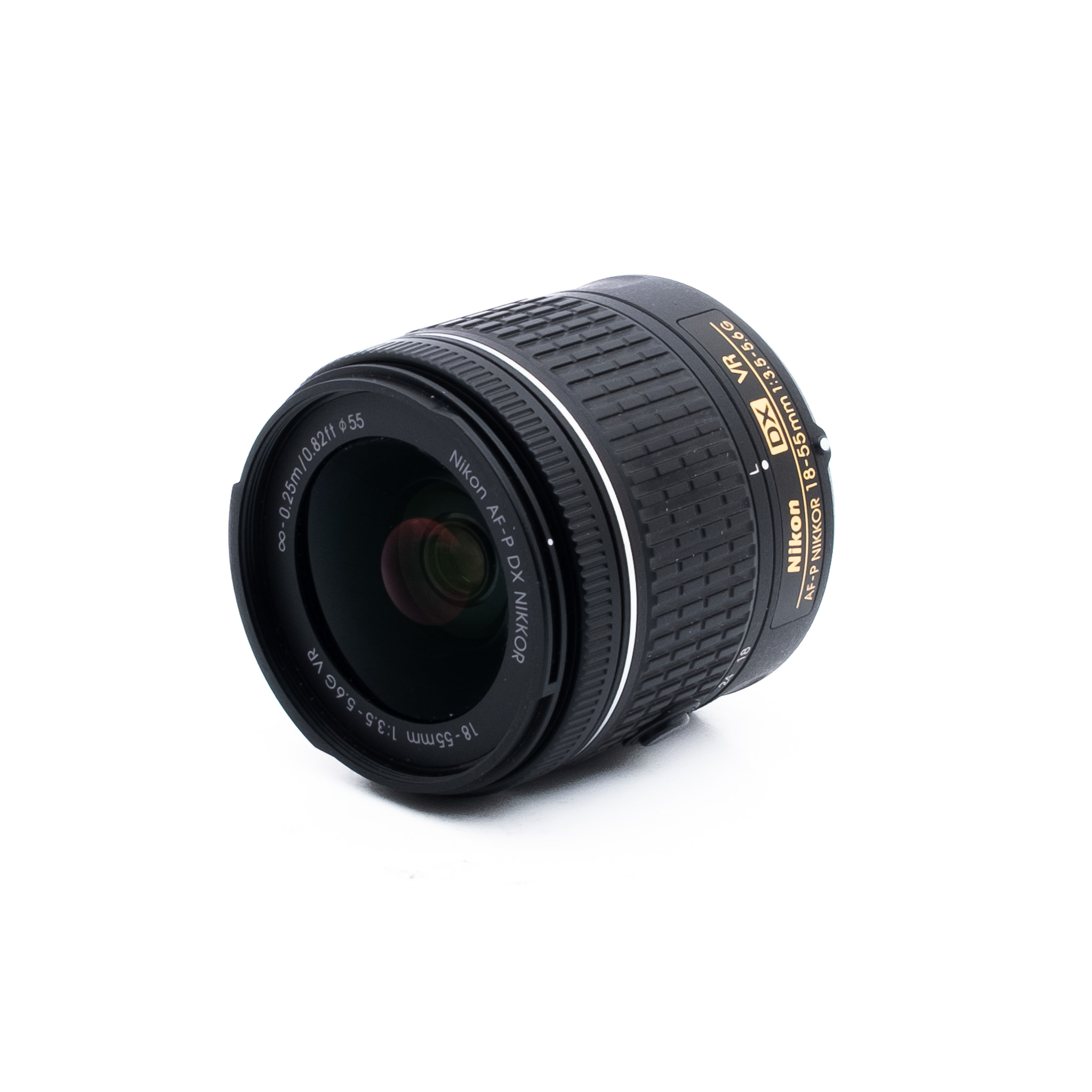 Nikon AF-P Nikkor 18-55mm f/3.5-5.6 G VR DX (Kunto K5) - Käytetty