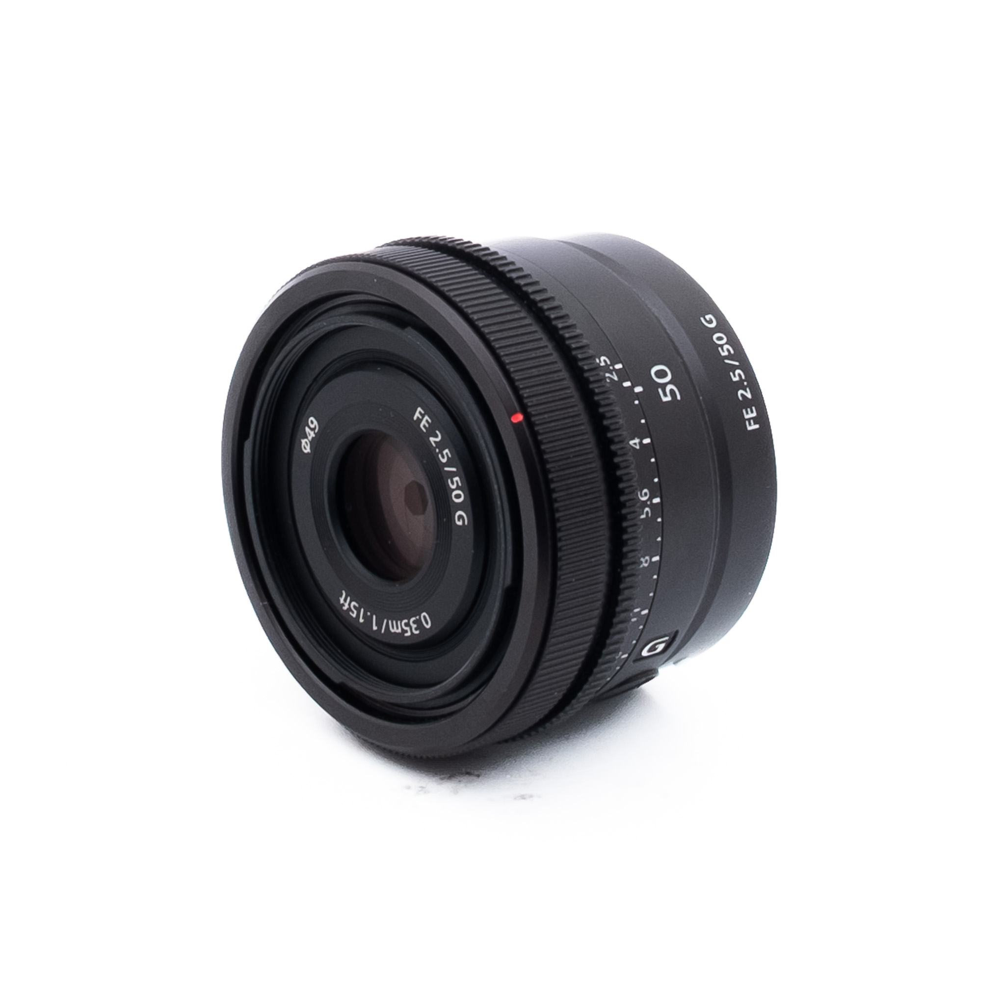 Sony FE 50mm f/2.5 G (Kunto K5, Takuu 6kk) - Käytetty