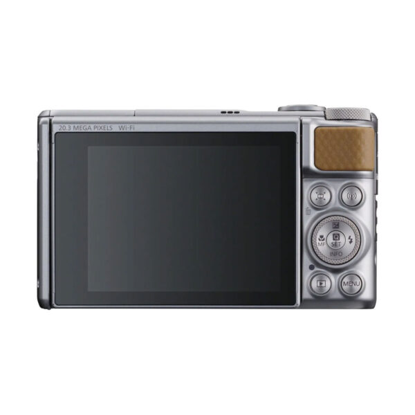 Canon PowerShot SX740 HS -kompaktikamera, hopea