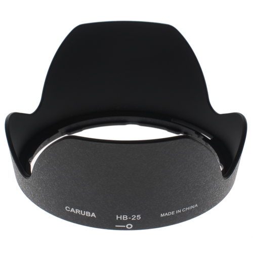 Caruba HB-25 lens hood (Nikon AF 24-85mm f/2.8-4 IF D, AF-S 24-120mm f/3.5-5.6 G IF ED VR)