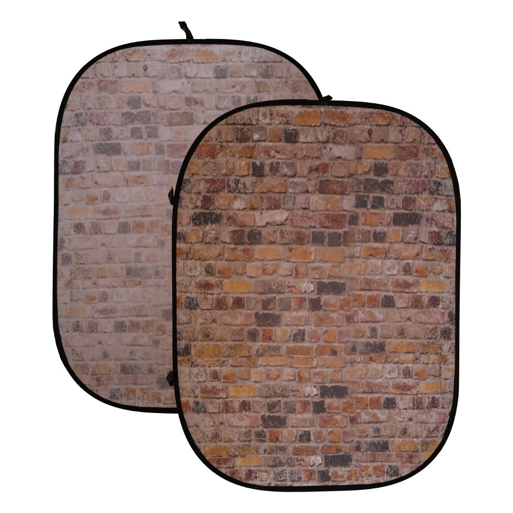 Caruba Foldable Background 150x200cm Red Stone