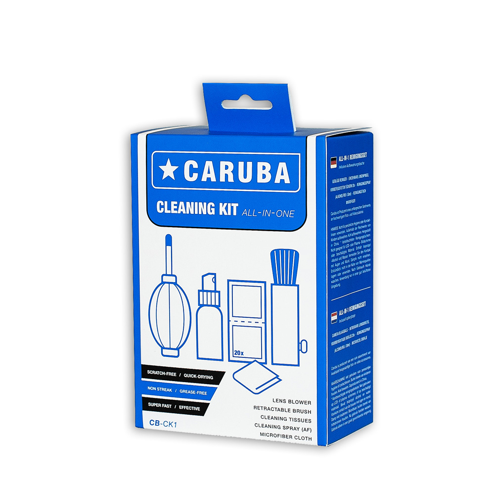 Caruba Cleaning Kit All in One -linssin puhdistusarja
