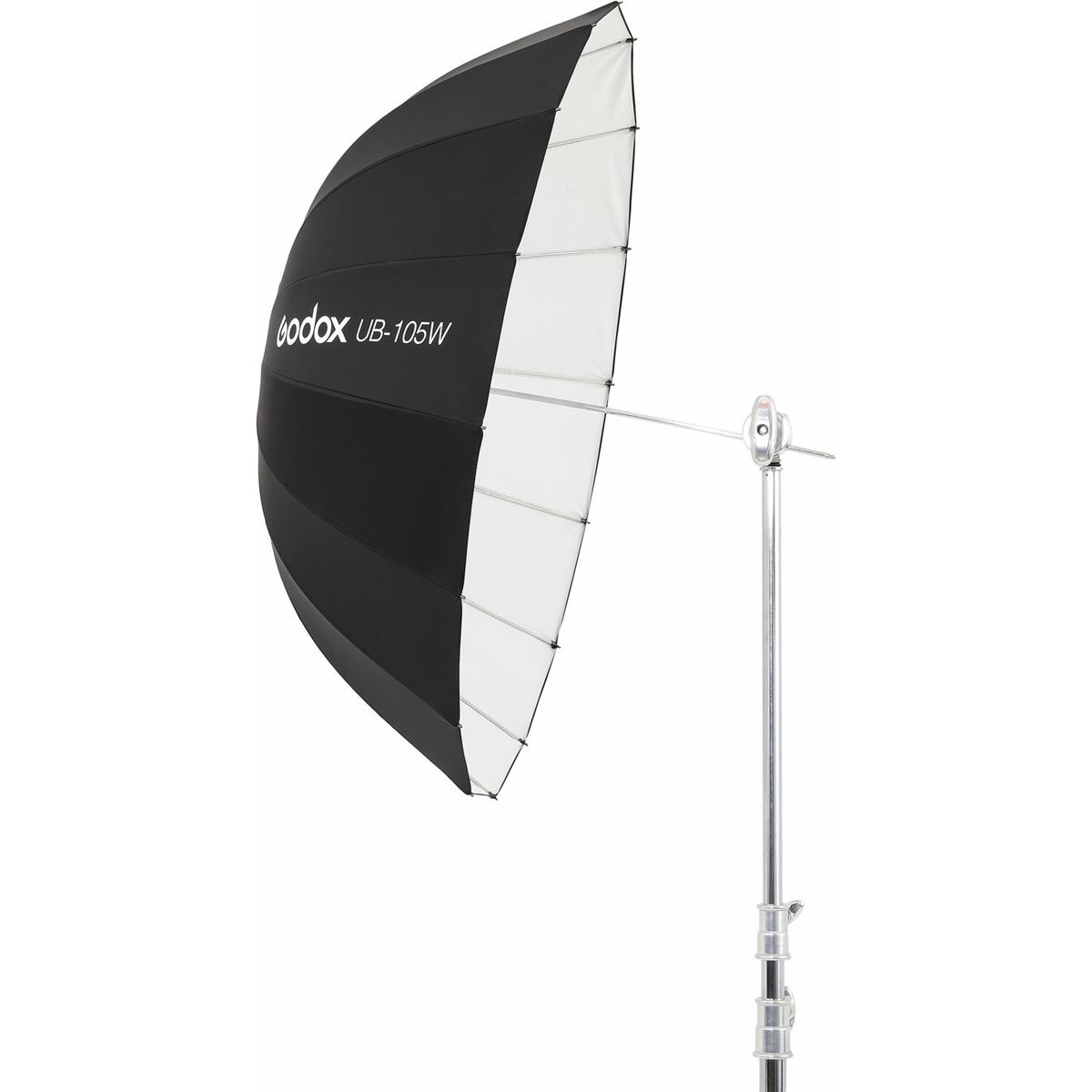 Godox 105 cm Parabolic Umbrella Black & White -sateenvarjo