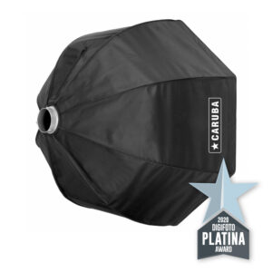 Caruba Quick Assembly Matte Silver Octabox 95cm