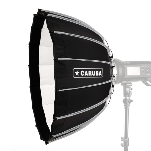 1734073494_396 Caruba Quick Assembly Beautydish 60cm Silver