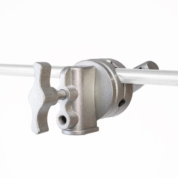 Caruba Grip Head Silver –nivelpää studiovarusteille