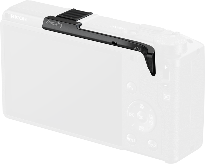 SmallRig 5688 Thumb Grip for Ricoh GR IV -musta