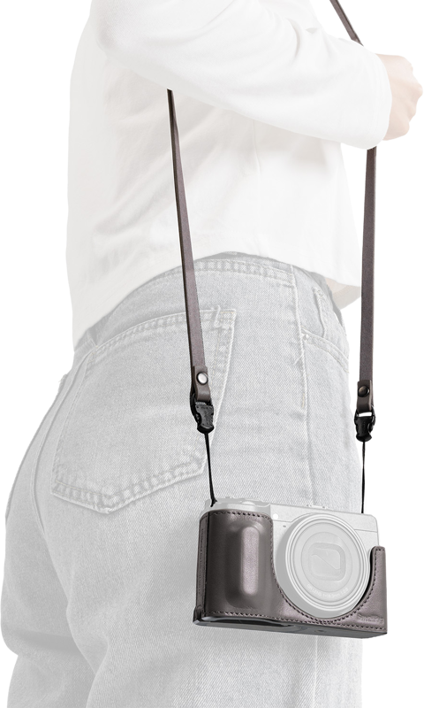 SmallRig 5685 Quick Release Shoulder Strap for Ricoh GR-series -grey