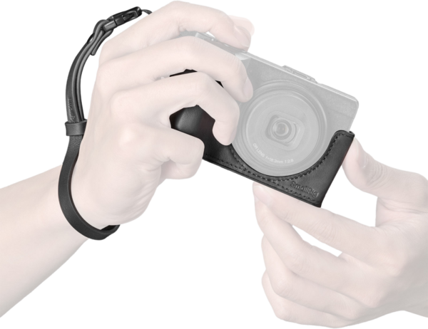 SmallRig 5683 Quick Release Wrist Strap for Ricoh GR-series -musta