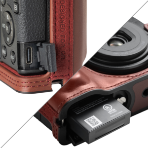 SmallRig 5678 Leather Case Kit for Ricoh GR IV / III / IIIx / III HDF / IIIx HDF -punainen