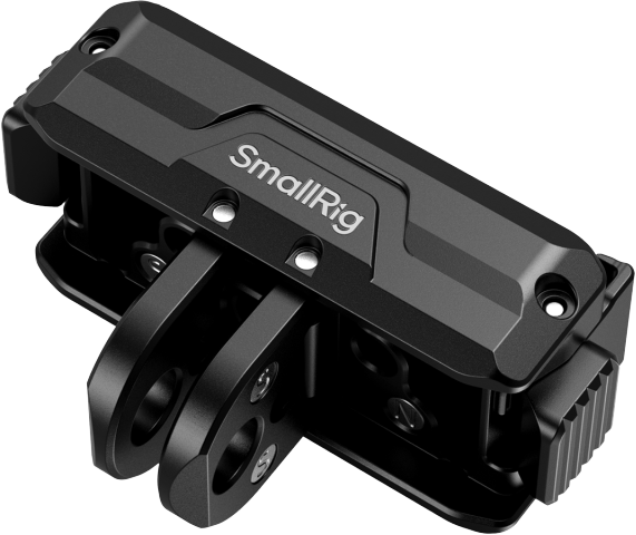 SmallRig 5890 Bidirectional QR Folding Adapter Mount with 2-Prong Mount