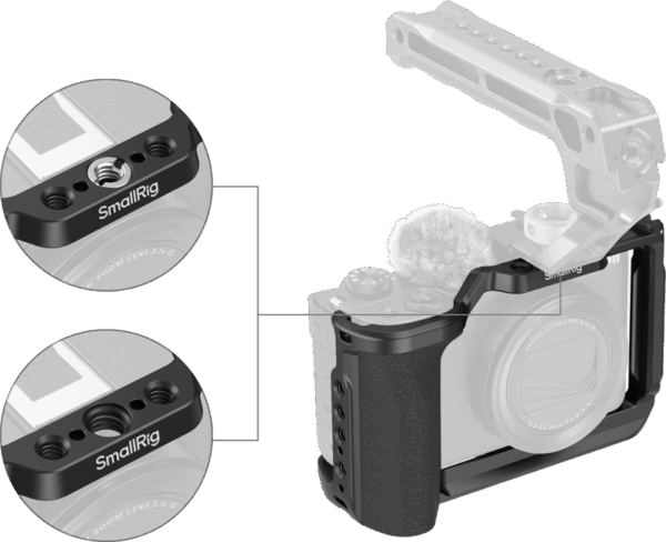 SmallRig 5807 Cage for Canon PowerShot V1 (Black)
