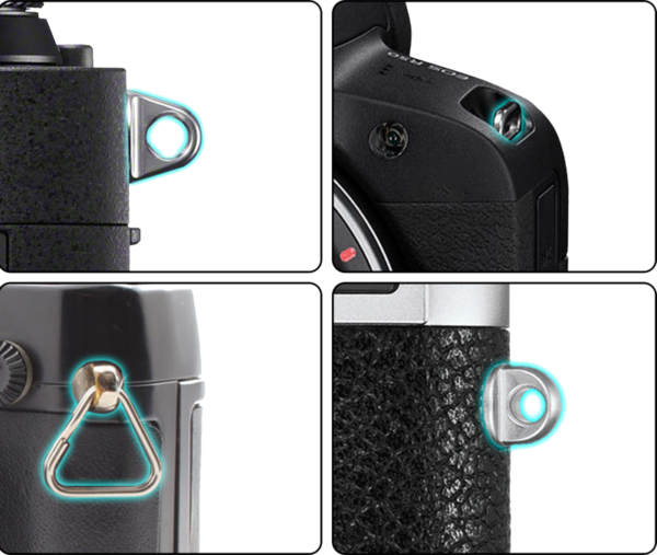 SmallRig 5687 Quick Release Shoulder Strap for Ricoh GR-series -punainen