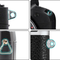 SmallRig 5686 Quick Release Shoulder Strap for Ricoh GR-series -musta