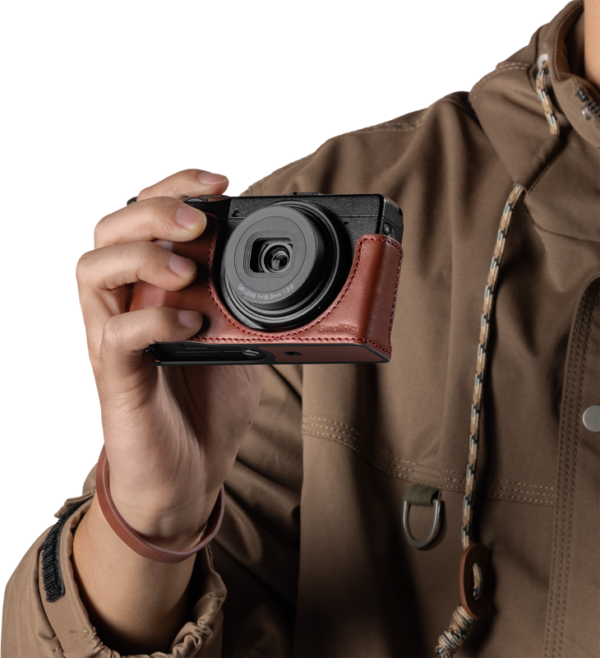 SmallRig 5678 Leather Case Kit for Ricoh GR IV / III / IIIx / III HDF / IIIx HDF -punainen