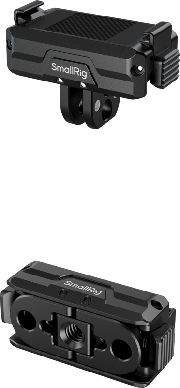 SmallRig 5890 Bidirectional QR Folding Adapter Mount with 2-Prong Mount