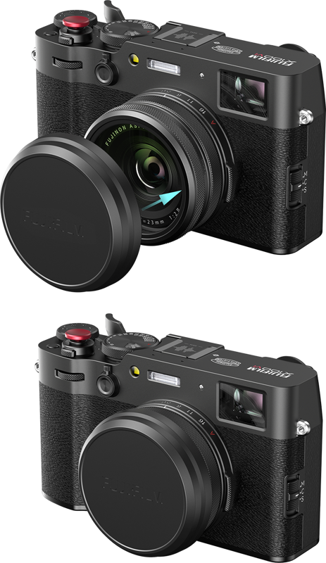 SmallRig 5852 UV-suodin Fujifilm X100VI / X100V (musta)