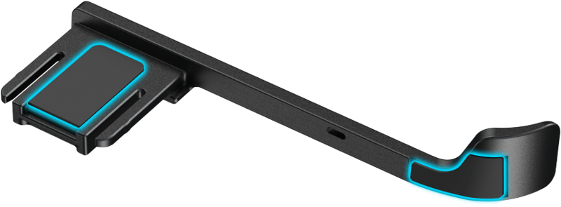 SmallRig 5688 Thumb Grip for Ricoh GR IV -musta