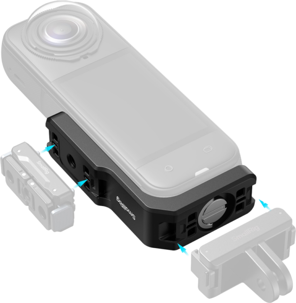 SmallRig 5824 Vertical to Horizontal Mount Support for Insta360 X5/X4, Air X4/X3
