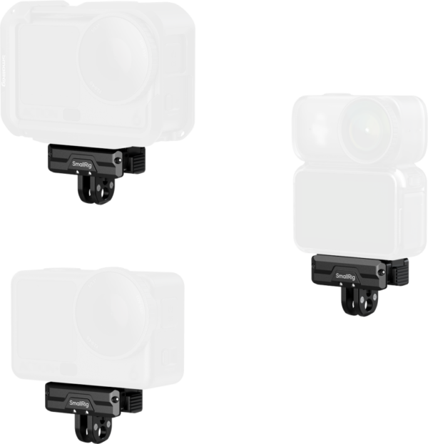 SmallRig 5890 Bidirectional QR Folding Adapter Mount with 2-Prong Mount