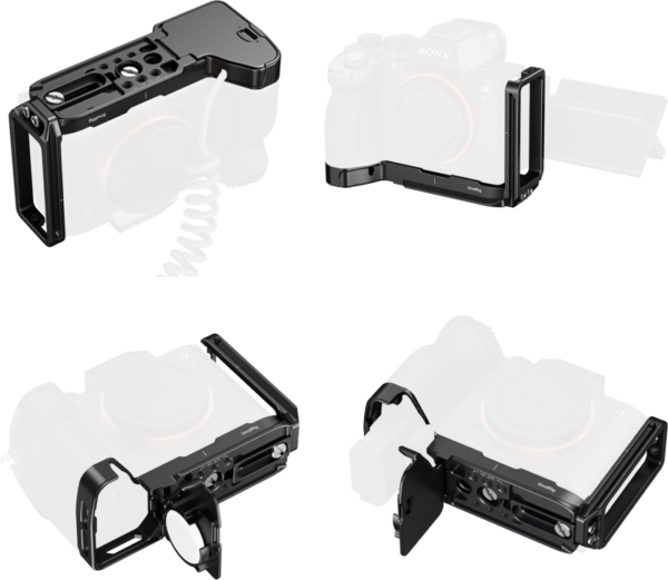 SmallRig 6034 L-Shaped Mount Plate with AirTag Slot for Sony Alpha 7 V / 7R V / 7 IV