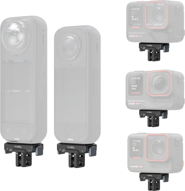 SmallRig 5814 Quick Release Mount Adapter for Insta360 X5 /X4 Air/Ace Pro 2/Ace Pro/Ace
