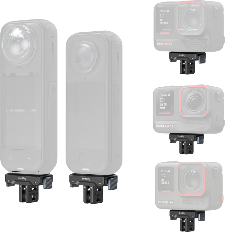 SmallRig 5814 Quick Release Mount Adapter for Insta360 X5 /X4 Air/Ace Pro 2/Ace Pro/Ace